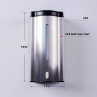 Wall Mounted Stainless Steel Touchless Infrared Motion Sensor for Home Hotel Automatic Soap Dispenser