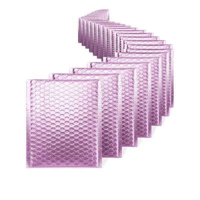 Suppliers Wholesale Protective Self Adhesive Pink/Rose Gold /Violet/Green Bubble Mailers