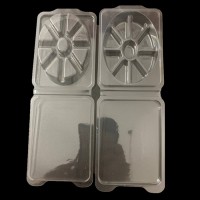 Order plastic boxes Oval wax melts molds clamshell packaging