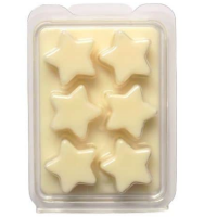 custom design candle star clamshell wax melts packaging, rectangle plastic wax mold