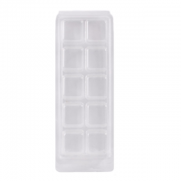 Newest design 10 cavity clamshell, wax melts molds packaging eco