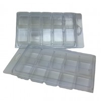 2020 Most Popular Products candle wax melts blister tray recycble, clam shell mold