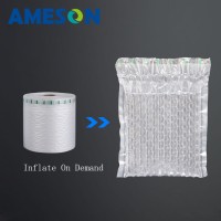 Ameosn JifBag inflate on demand custom poly bubble mailer film roll